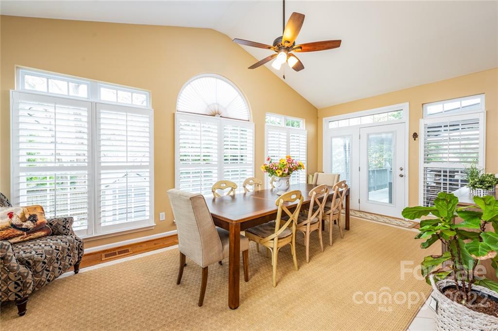 3541 Vandora Springs Road Fort Mill, SC 29708 - Photo 8 of 40 a view of a dining room with furniture window and outside view