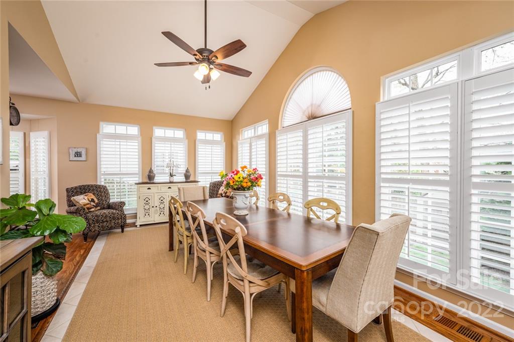 3541 Vandora Springs Road Fort Mill, SC 29708 - Photo 9 of 40 a view of a dining room with furniture window and outside view
