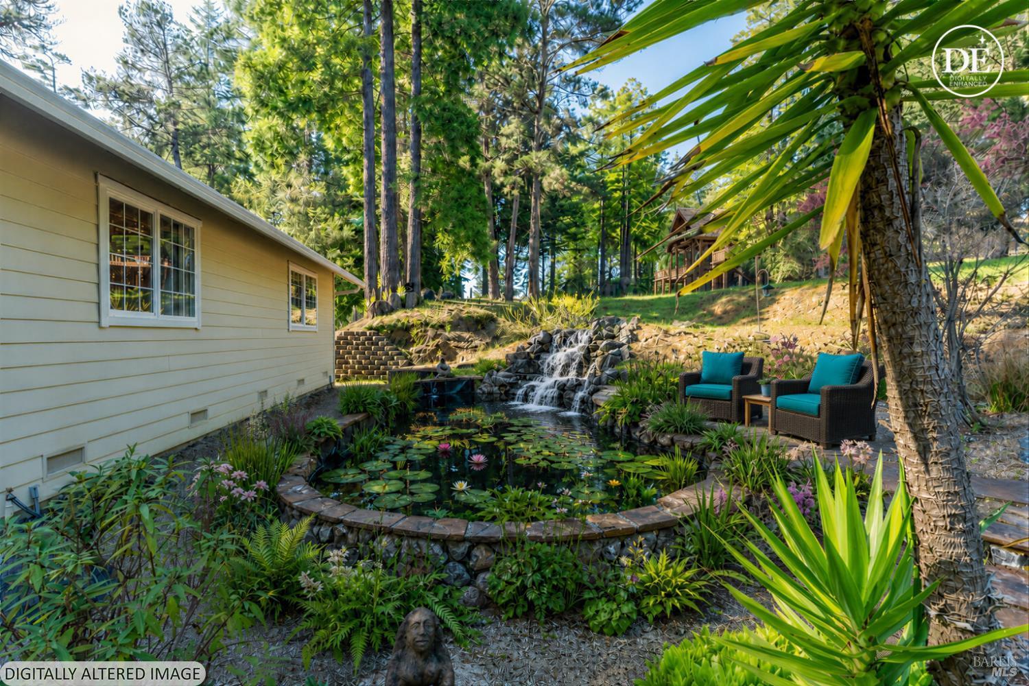 18940 Timber Pointe Drive Fort Bragg, CA 95437 - Photo 5 of 32 Pond Picture Virtually Enhanced