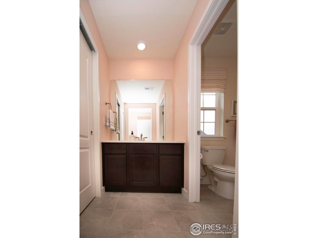 7086 Thunderview Drive Timnath, CO 80547 - Photo 29 of 38 a bathroom with a sink and a mirror
