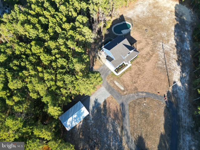 11 2nd Street Chatsworth, NJ 08019 - Photo 63 of 85 a aerial view of a house with a yard and trees all around