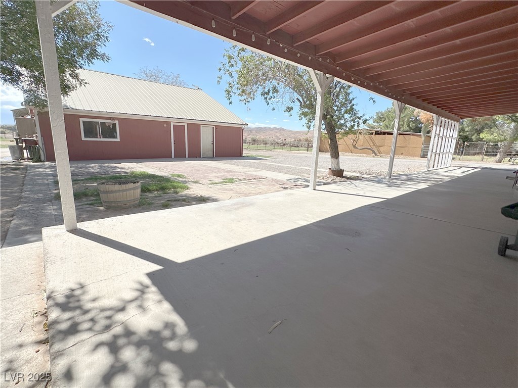 2025 Whipple Avenue Logandale, NV 89021 - Photo 24 of 44 Rear covered patio / carport