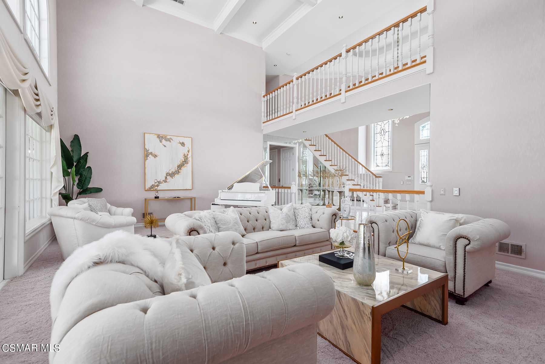 5467 Wellesley Drive Calabasas, CA 91302 - Photo 8 of 60 a living room with furniture and a large window
