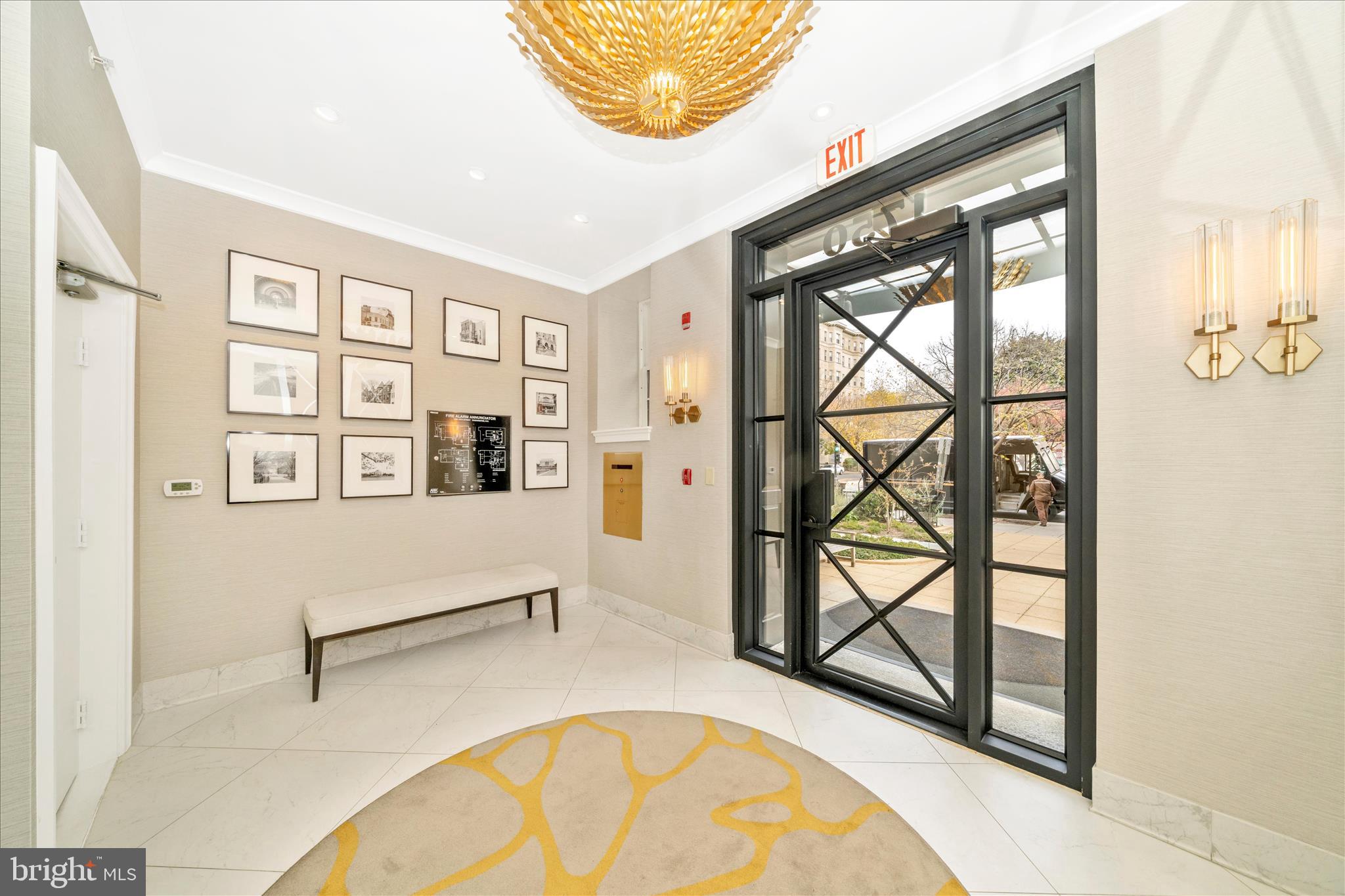 1750 16th Street Northwest, Unit 4 Washington, DC 20009 - Photo 43 of 53 a living room with windows