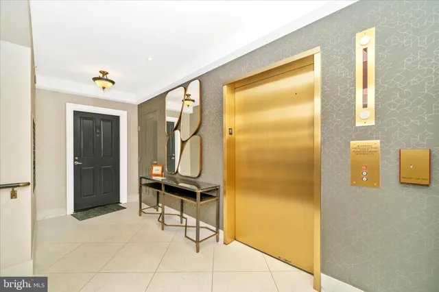 a view of a city from a patio