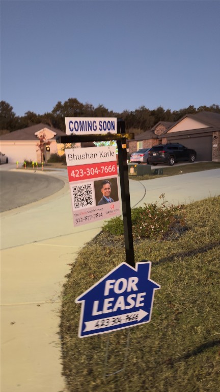 2512 Hackamore Drive Leander, TX 78641 - Photo 20 of 35 a sign board with an ocean view