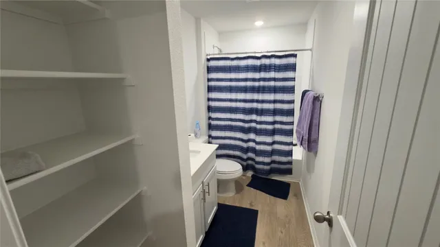 a view of walk in closet