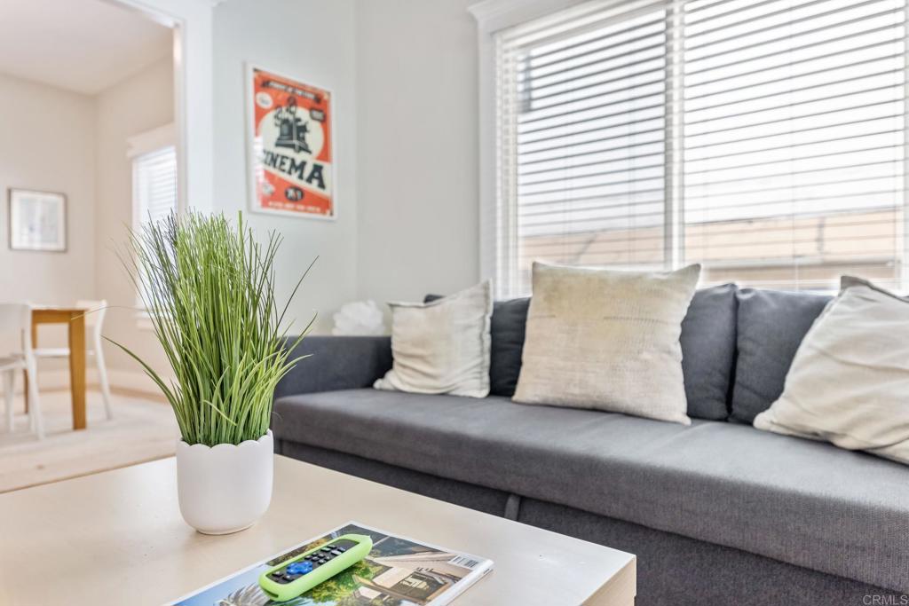2432 3rd Street Santa Monica, CA 90405 - Photo 14 of 62 a living room with furniture and a potted plant