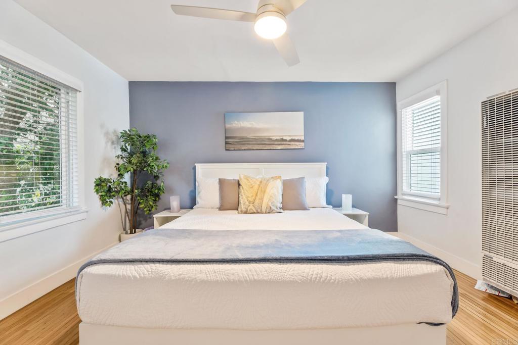 2432 3rd Street Santa Monica, CA 90405 - Photo 15 of 62 a bedroom with a bed and a window