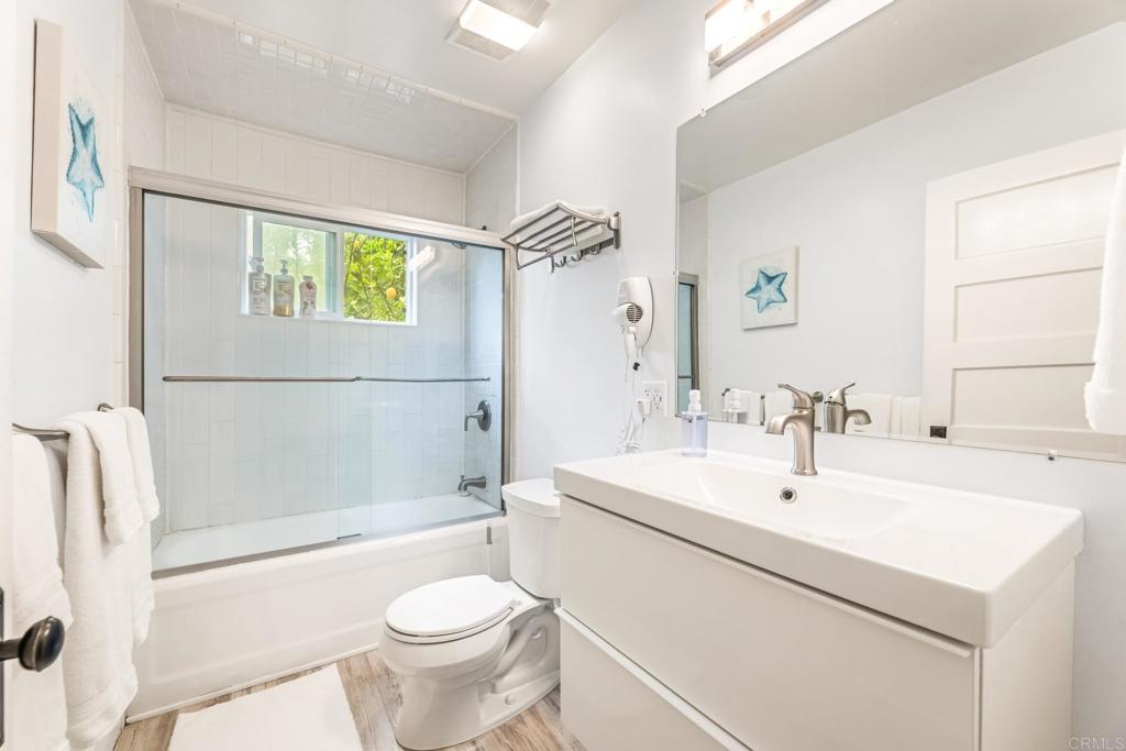 2432 3rd Street Santa Monica, CA 90405 - Photo 51 of 62 a bathroom with a sink a toilet and shower