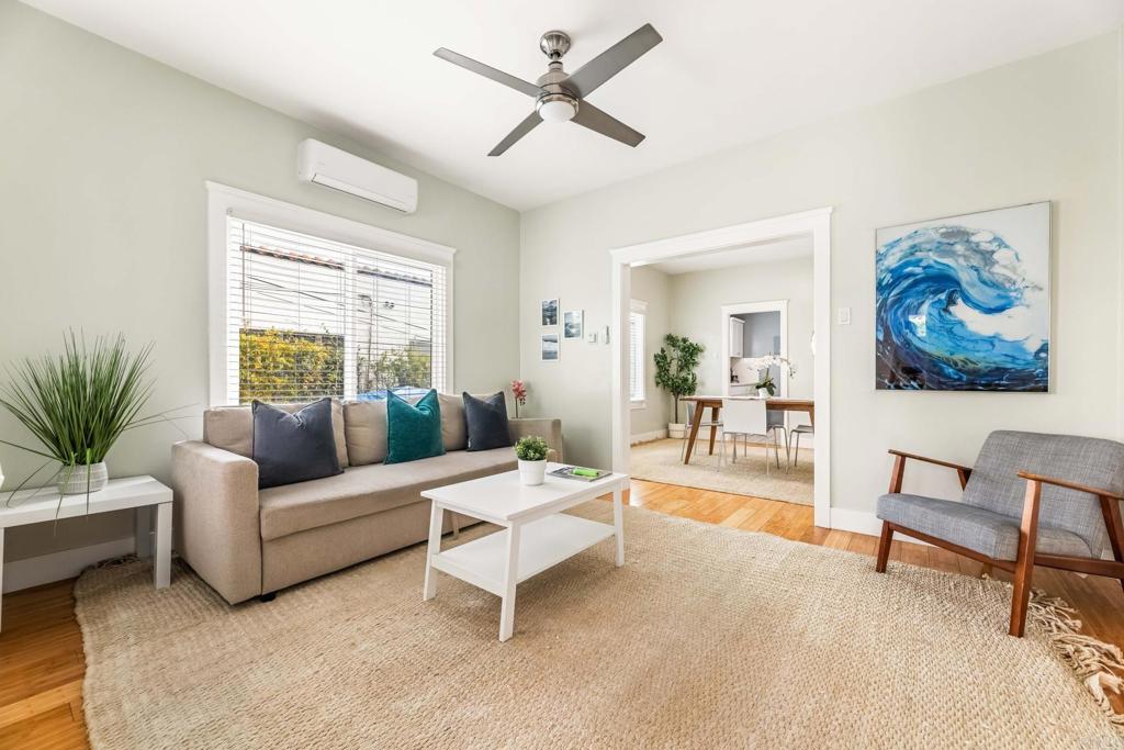 2432 3rd Street Santa Monica, CA 90405 - Photo 55 of 62 a living room with furniture and a large window