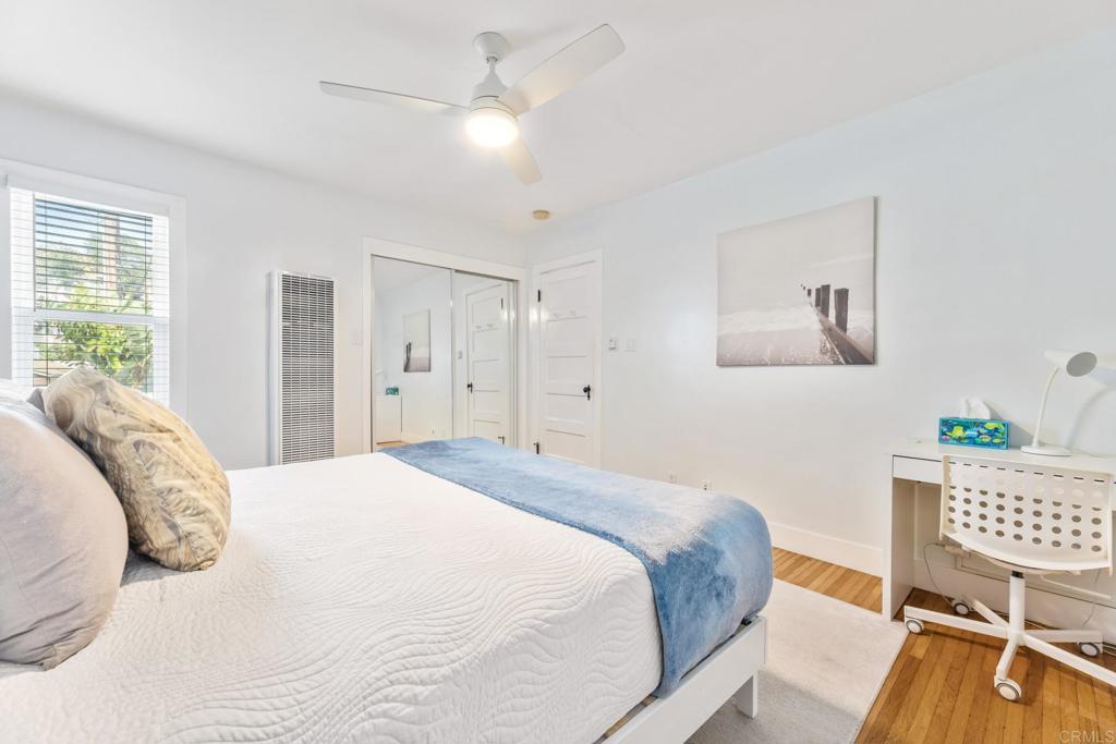 2432 3rd Street Santa Monica, CA 90405 - Photo 9 of 62 a bedroom with a bed and a table