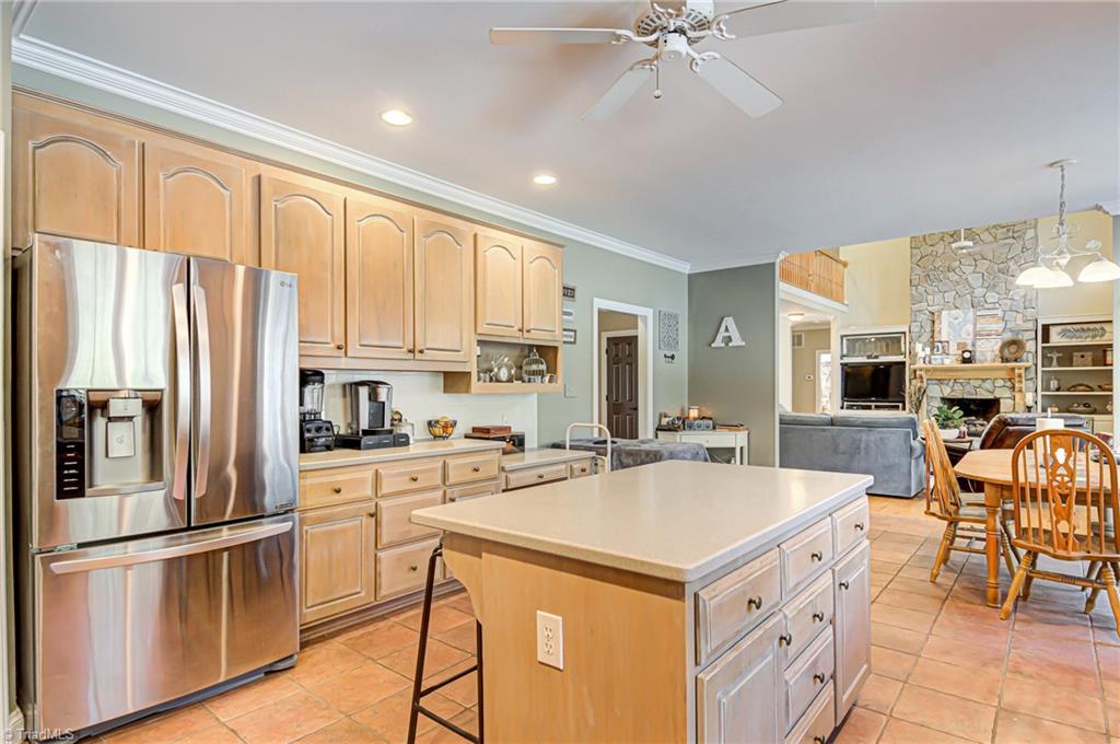5401 Leytonstone Court Oak Ridge, NC 27310 - Photo 14 of 41 Additional view of kitchen looking into great room!