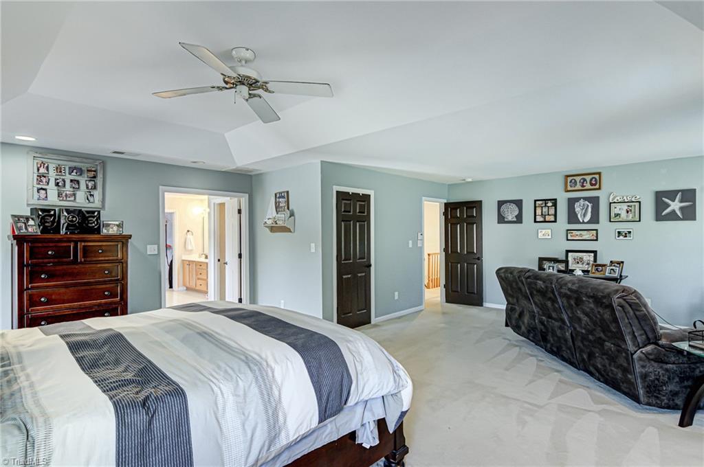 5401 Leytonstone Court Oak Ridge, NC 27310 - Photo 21 of 41 Additional view of Owner's Suite & sitting area.