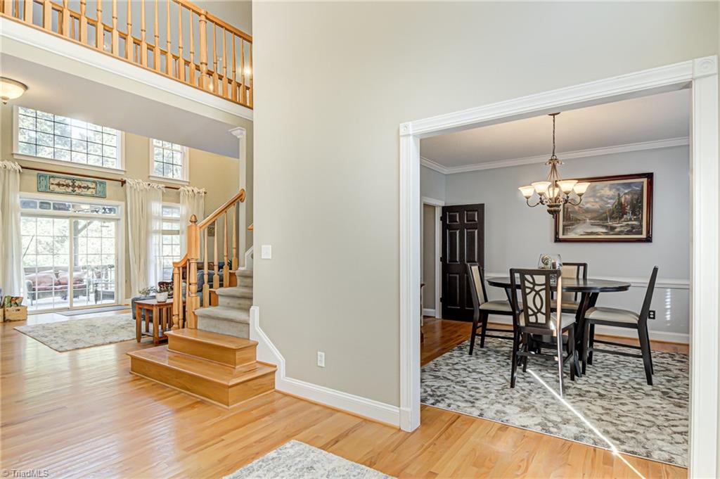 5401 Leytonstone Court Oak Ridge, NC 27310 - Photo 41 of 41 Additional view from foyer entry of open & spacious floorplan!