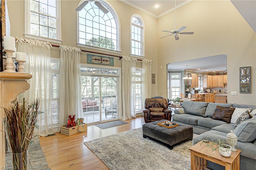 5401 Leytonstone Court Oak Ridge, NC 27310 - Photo 9 of 41 Beautiful floor to ceiling windows for awesome natural lighting!