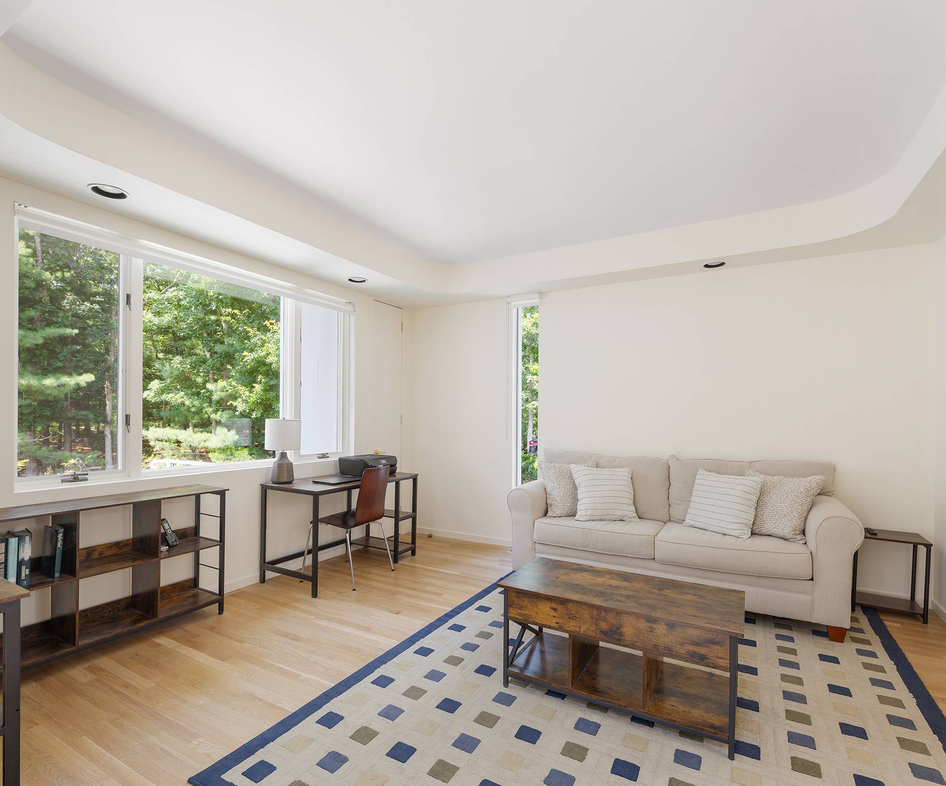 147 Old Northwest Road East Hampton, NY 11937 - Photo 19 of 33 a living room with furniture and a rug