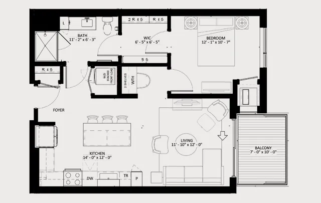$2,145 | 640 Wisconsin Avenue North, Unit 634, Golden Valley, MN 55427