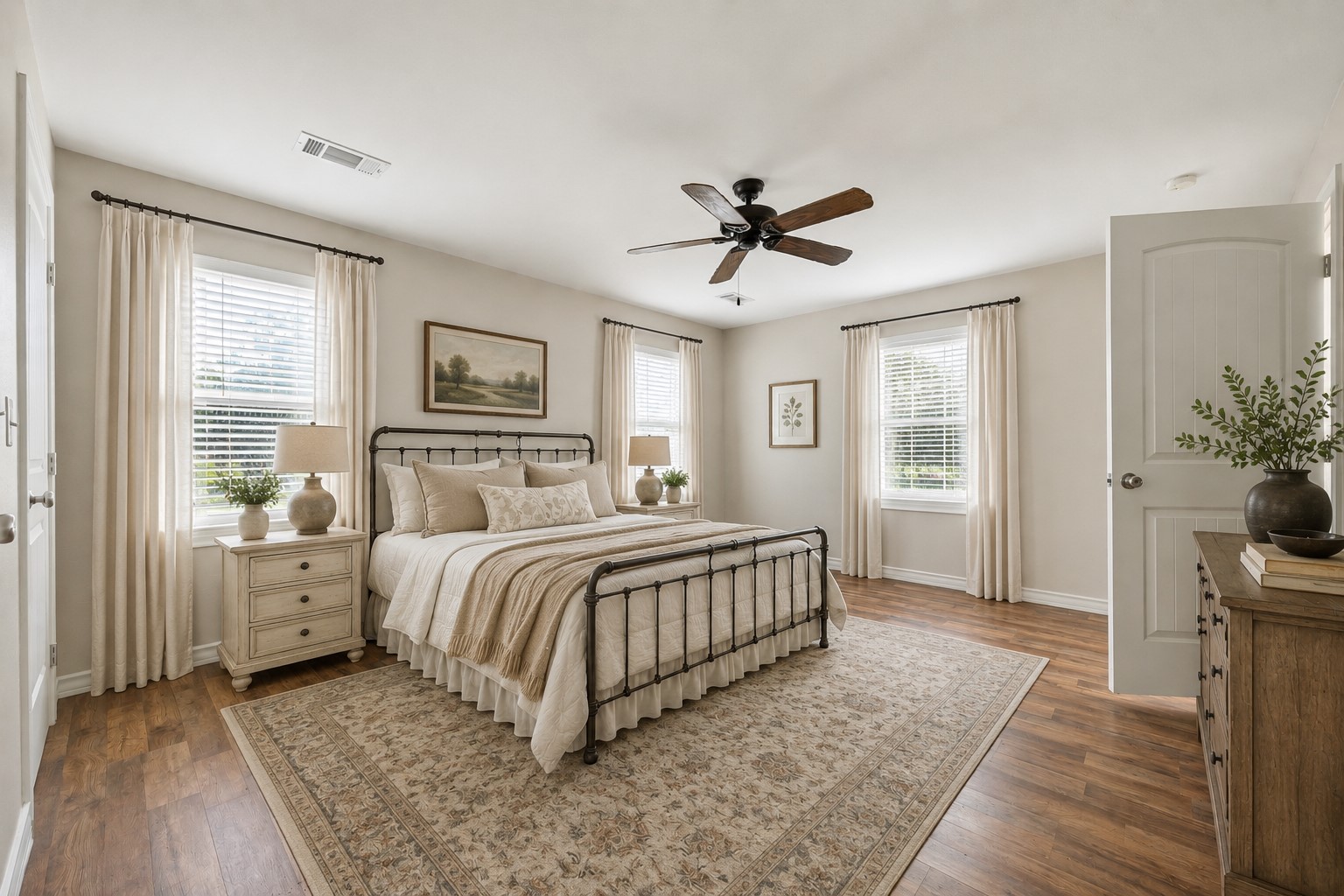 2240 Meyer Road Beasley, TX 77417 - Photo 17 of 29 Bedroom 2 - digitally staged