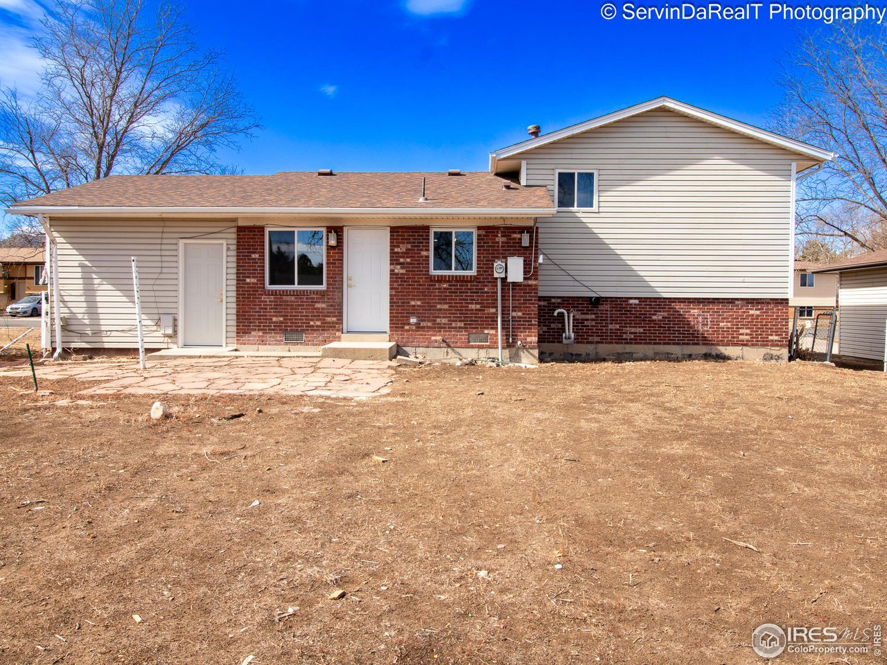 816 Gallup Road Fort Collins, CO 80521 - Photo 2 of 16 Back View of Home