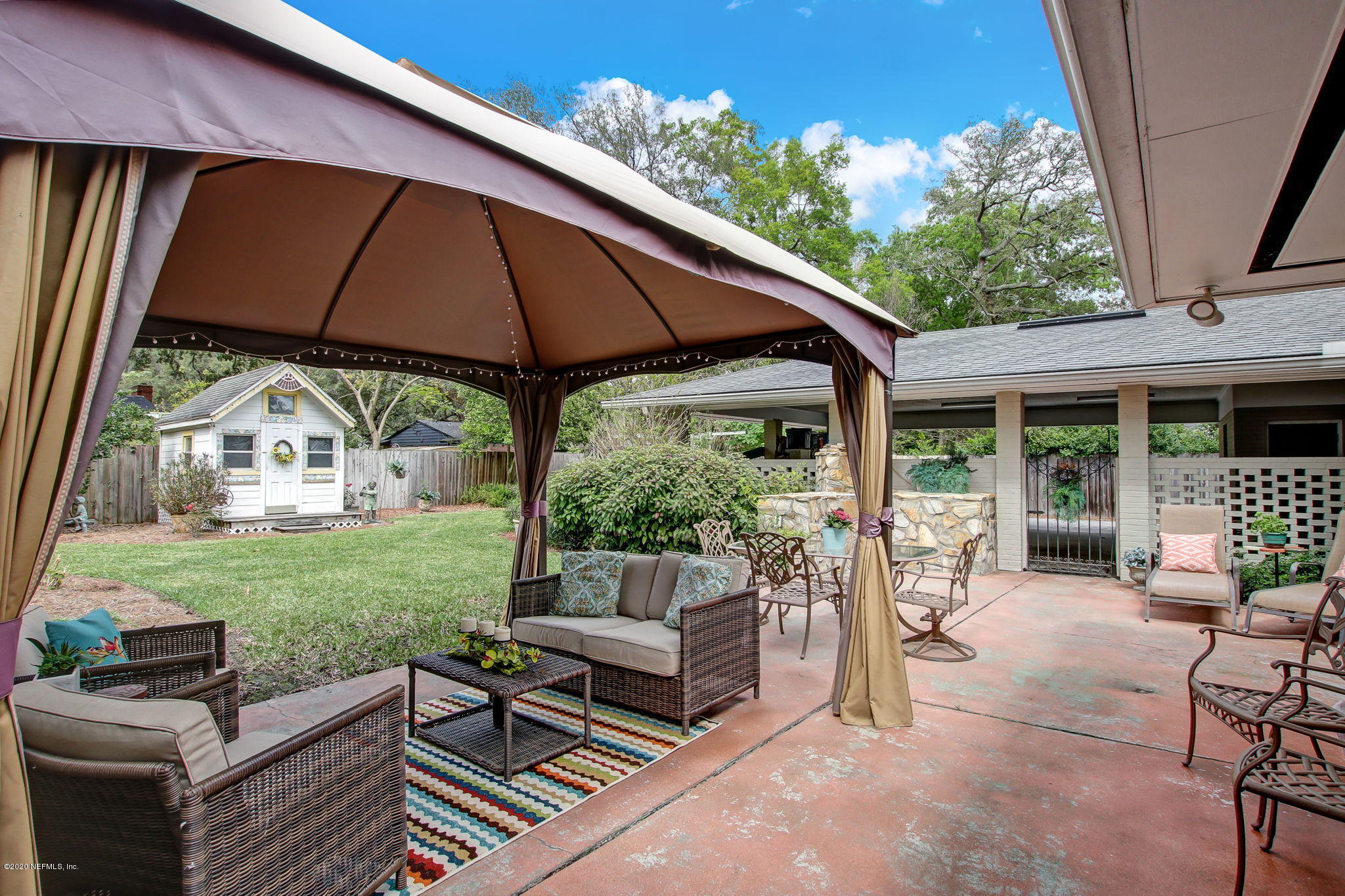 4693 Ivanhoe Road Jacksonville, FL 32210 - Photo 20 of 44 relax under the gazebo