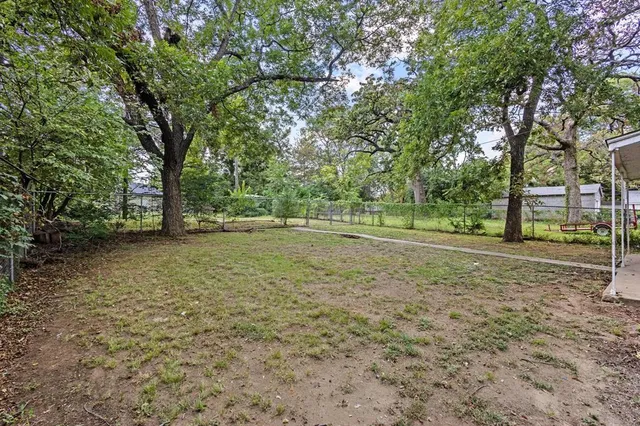 a view of outdoor space with trees