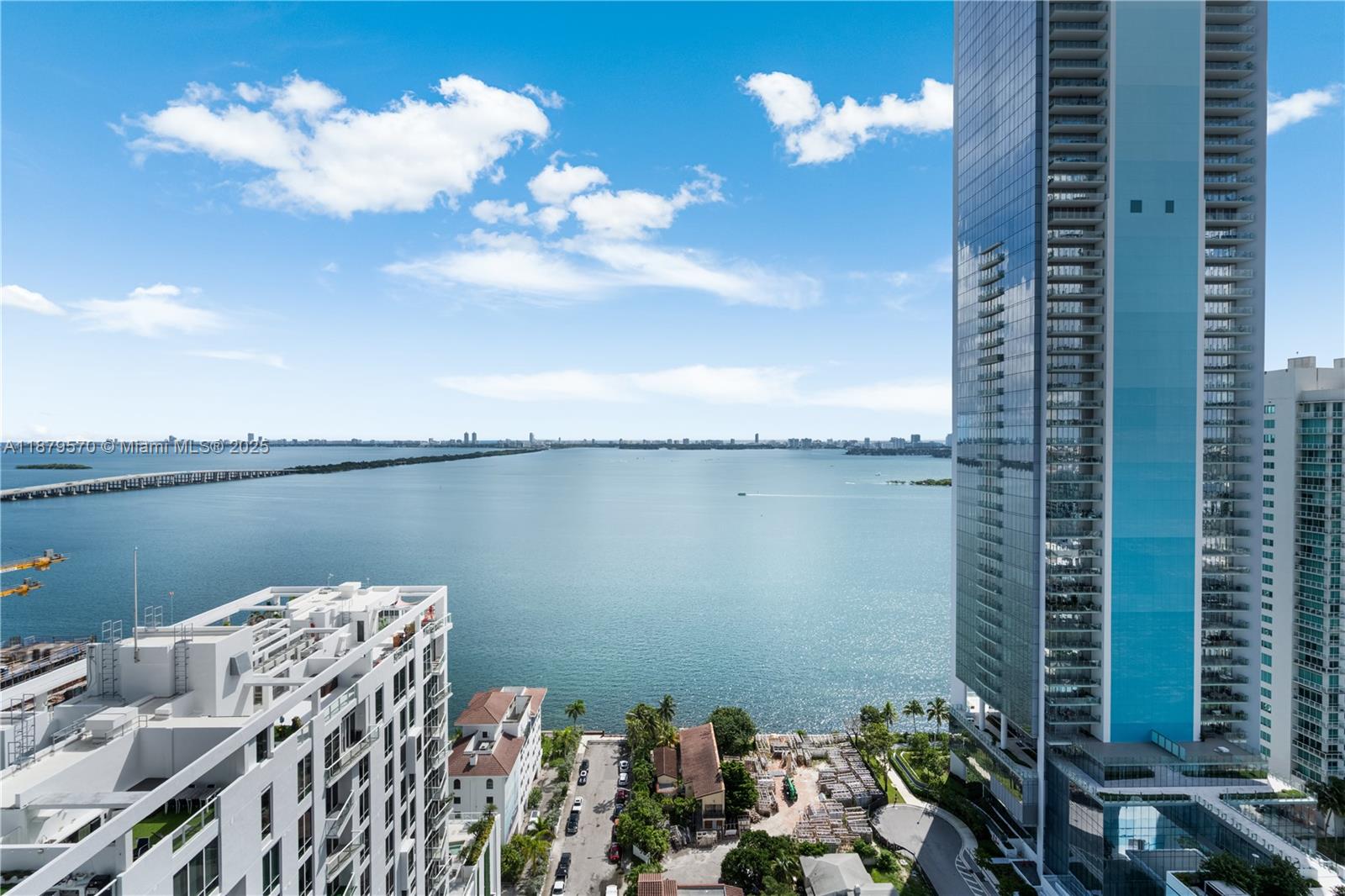 600 Northeast 27th Street, Unit 2801 Miami, FL 33137 - Photo 13 of 48 a view of a balcony with an outdoor space