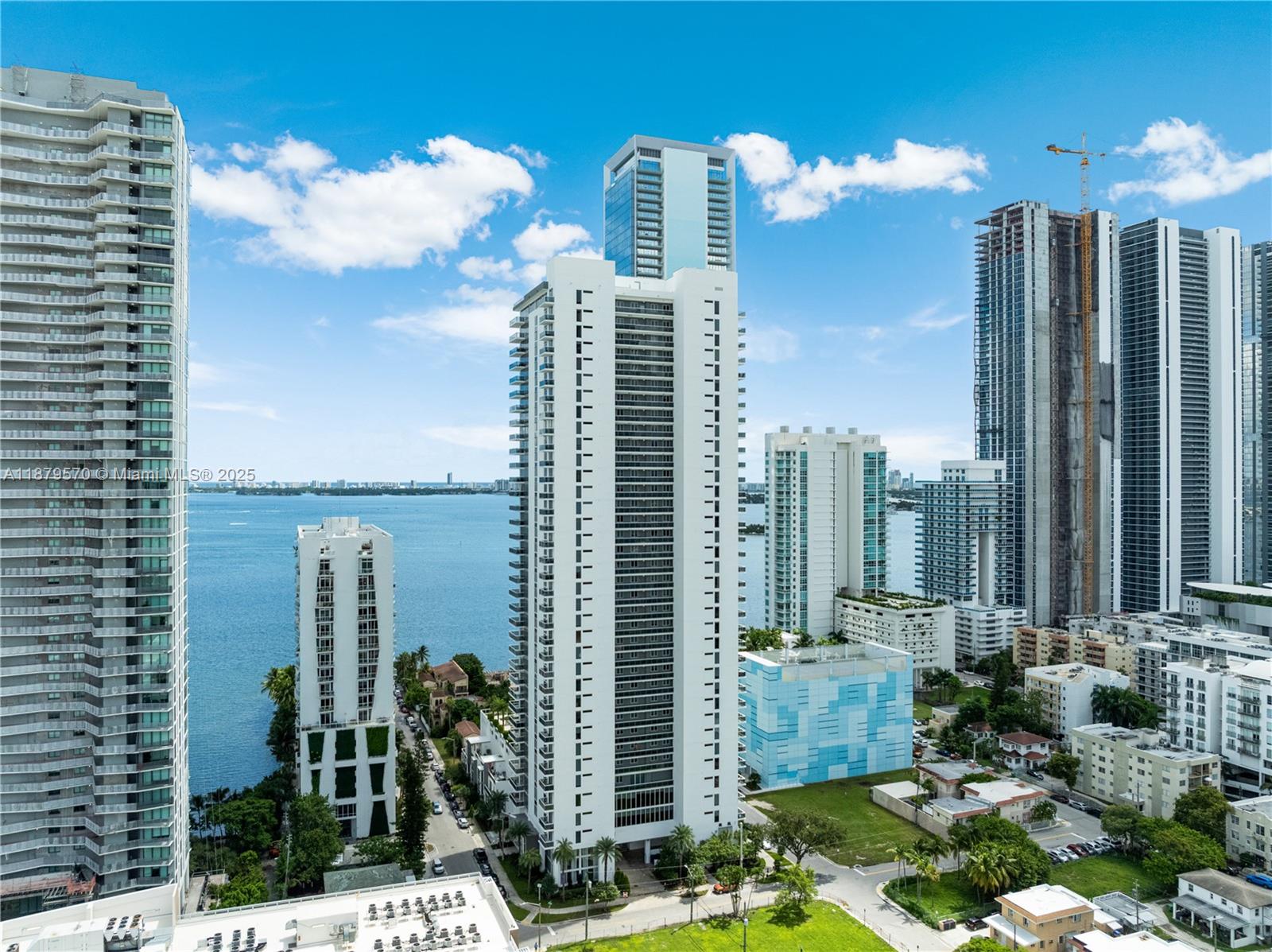 600 Northeast 27th Street, Unit 2801 Miami, FL 33137 - Photo 47 of 48 a view of a city with tall buildings