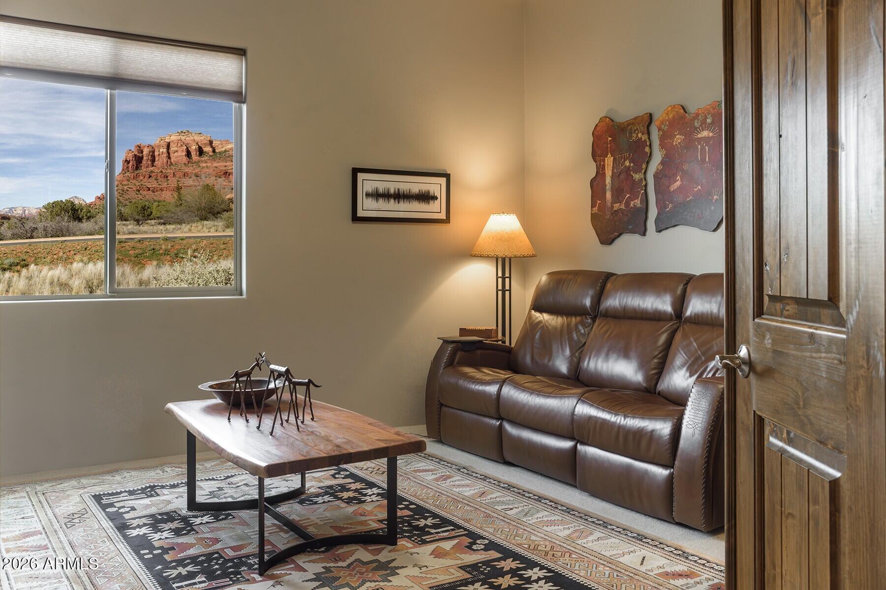 25 Cathedral Ranch Drive Sedona, AZ 86351 - Photo 26 of 40 a living room with furniture