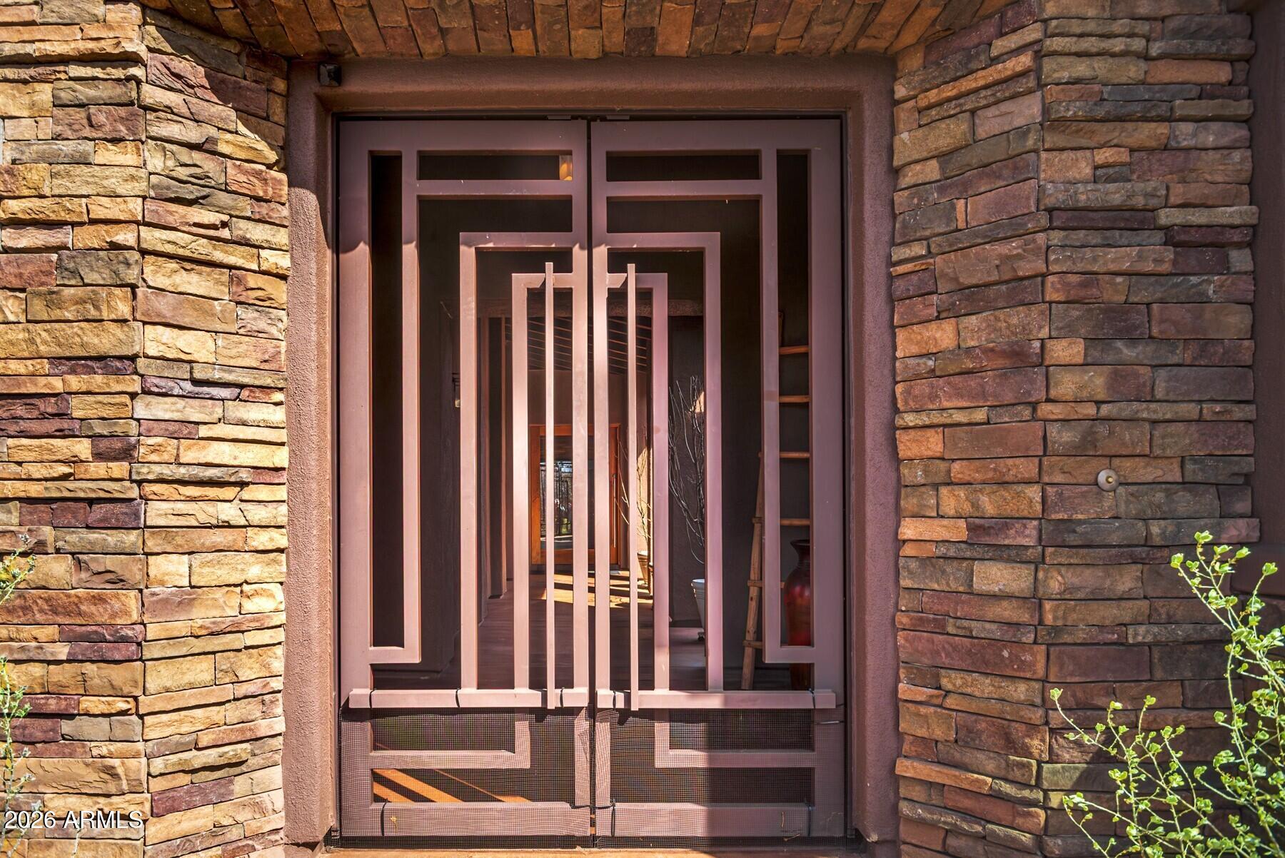 25 Cathedral Ranch Drive Sedona, AZ 86351 - Photo 3 of 40 a view of front door