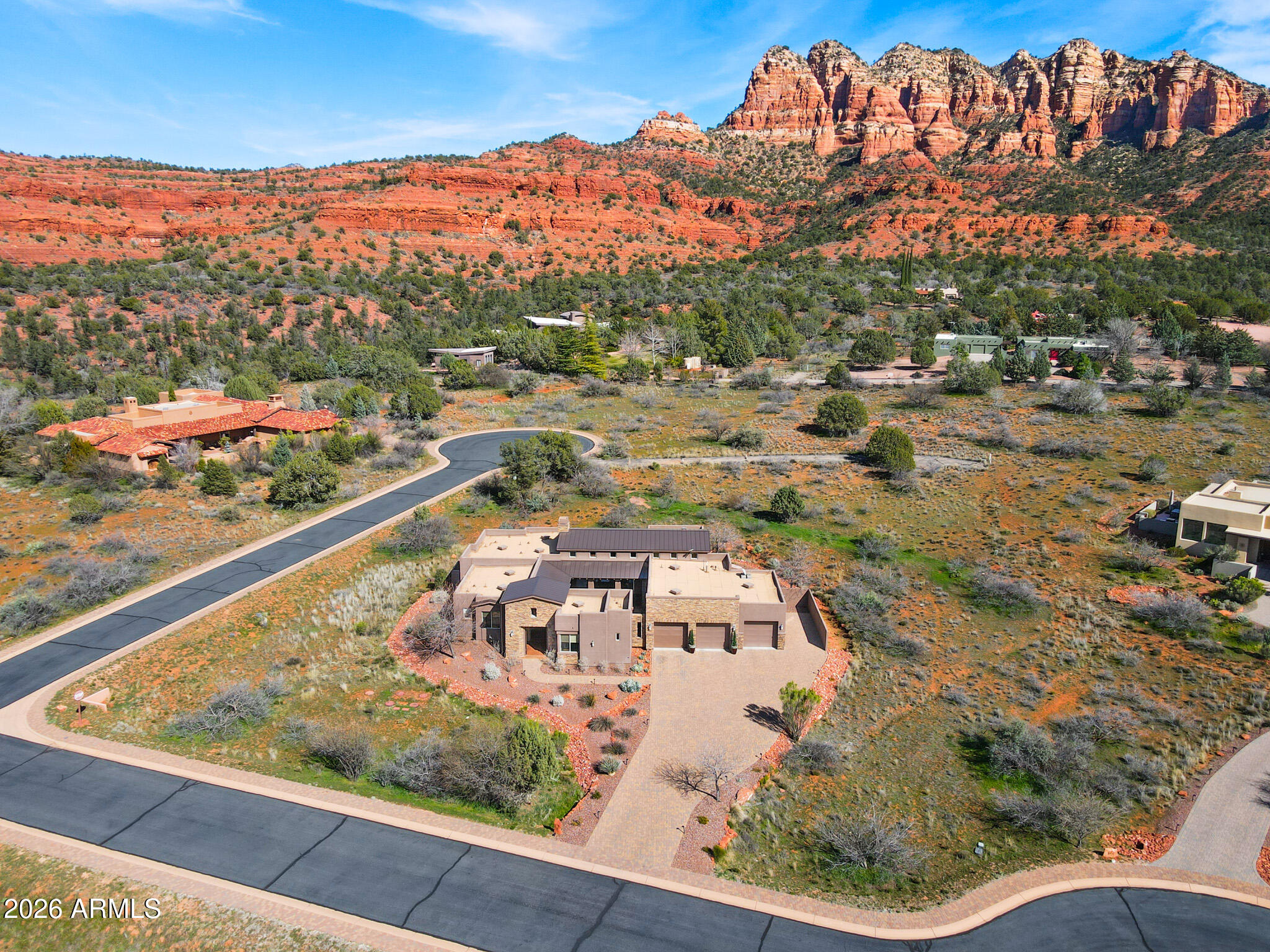 25 Cathedral Ranch Drive Sedona, AZ 86351 - Photo 35 of 40 a view of a city