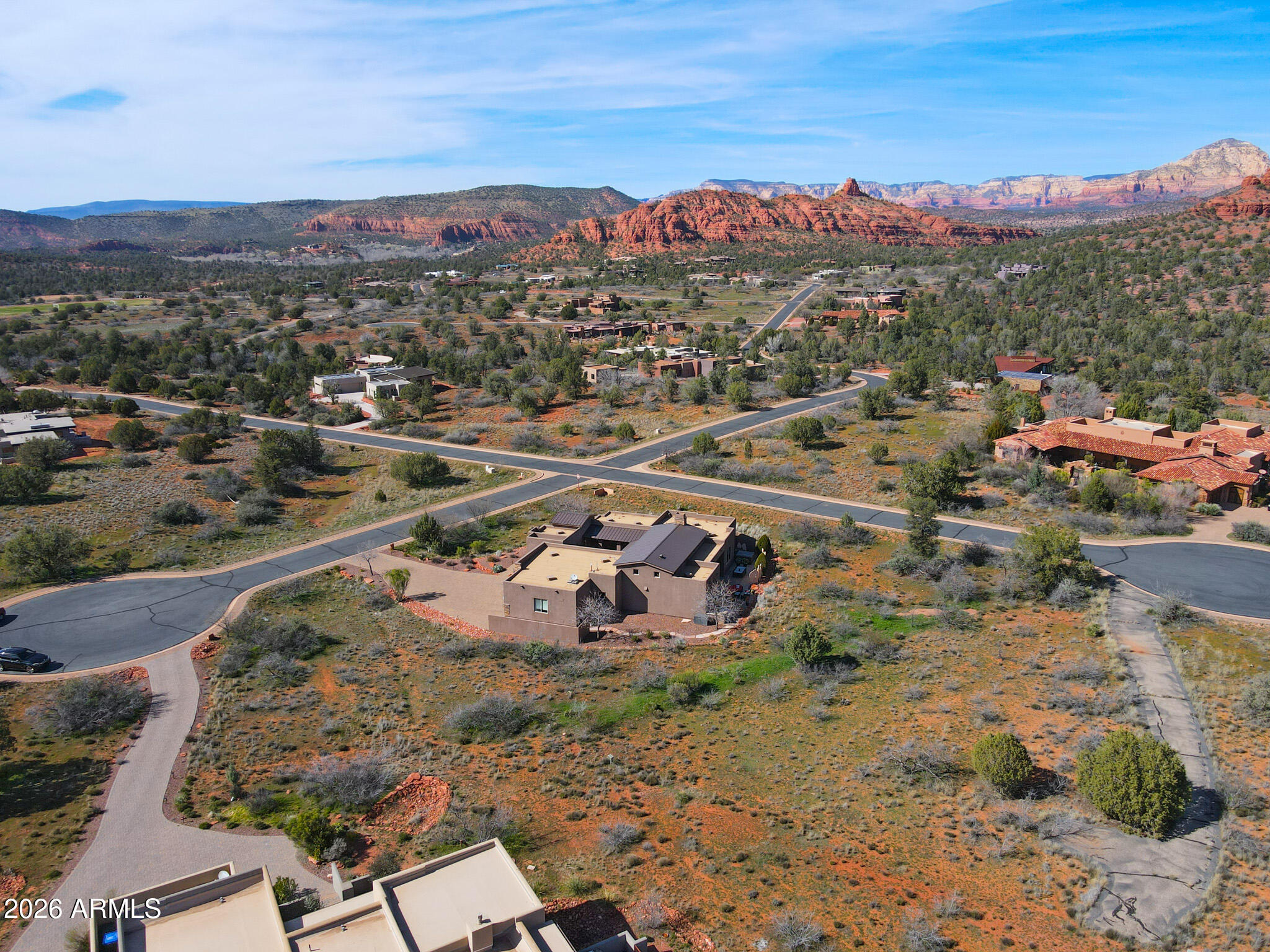 25 Cathedral Ranch Drive Sedona, AZ 86351 - Photo 39 of 40 a view of a city with a lake