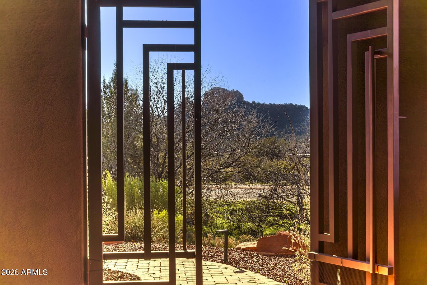 25 Cathedral Ranch Drive Sedona, AZ 86351 - Photo 4 of 40 a view of a balcony