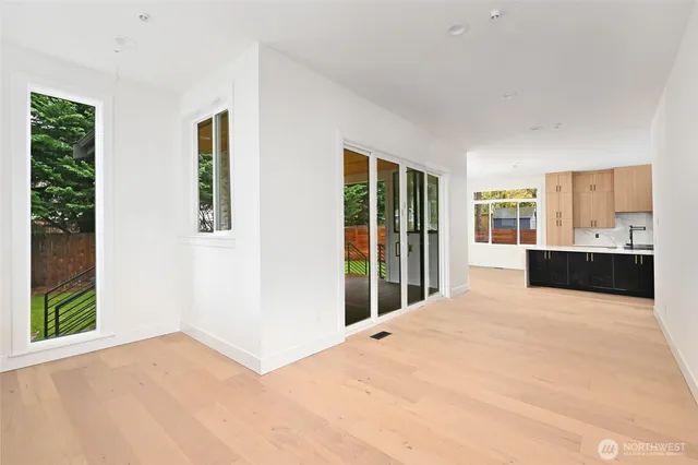 a view of outdoor space and deck