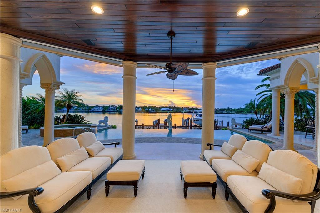 2300 Kingfish Road Naples, FL 34102 - Photo 32 of 36 a outdoor living space with furniture