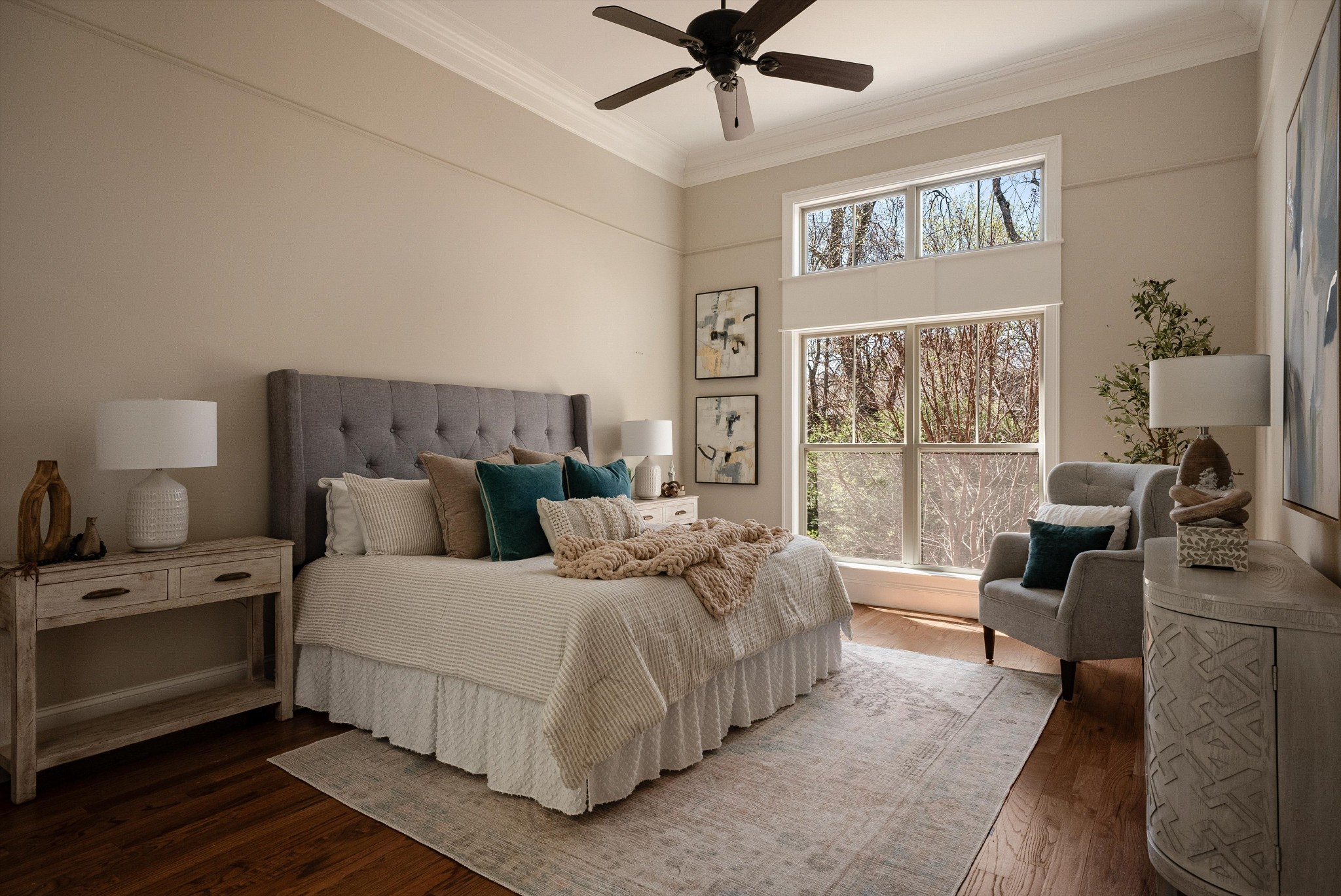 1058 Alice Springs Circle Spring Hill, TN 37174 - Photo 21 of 54 a bedroom with a bed couch and a window