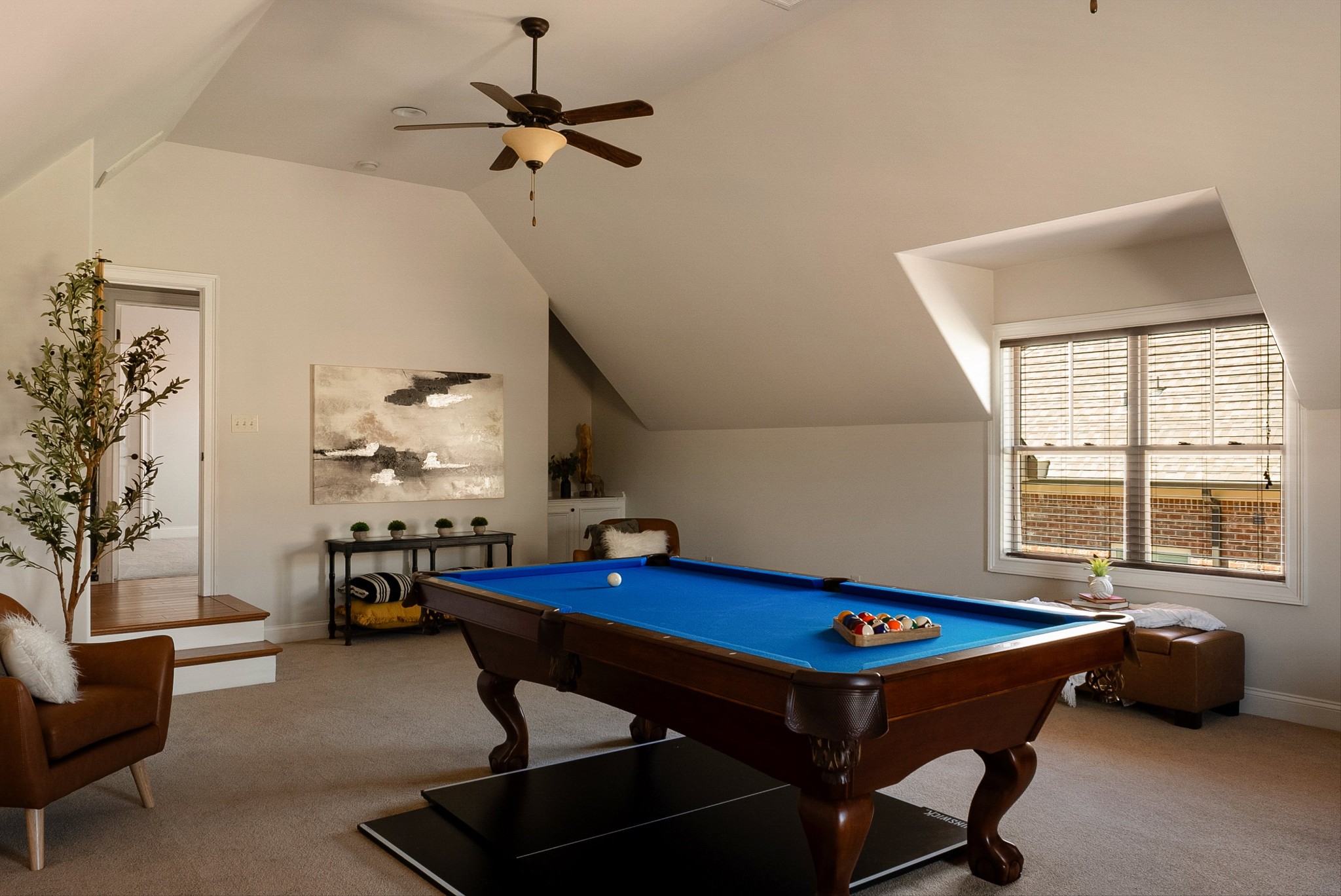 1058 Alice Springs Circle Spring Hill, TN 37174 - Photo 47 of 54 a living room with furniture pool table and a window