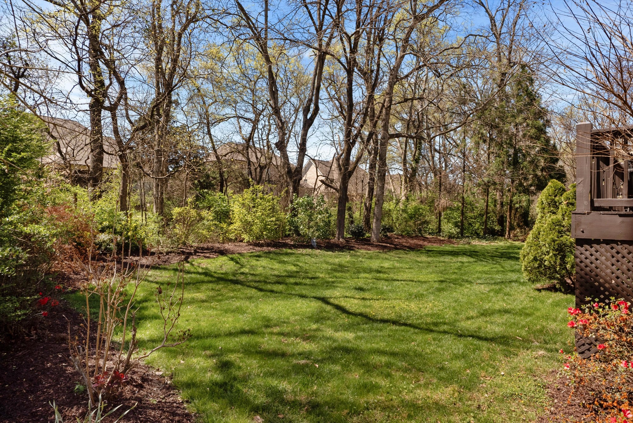 1058 Alice Springs Circle Spring Hill, TN 37174 - Photo 49 of 54 a backyard of a house with a yard and outdoor seating