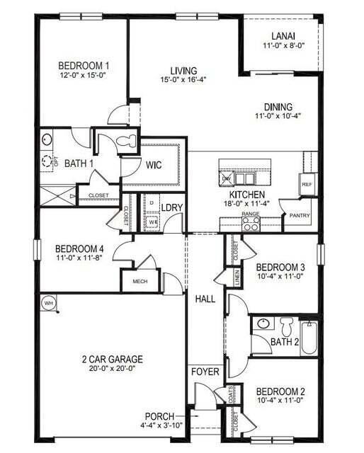 3284 Southwest 23rd Street Okeechobee, FL 34974 - Photo 28 of 28 CALI FLOORPLAN