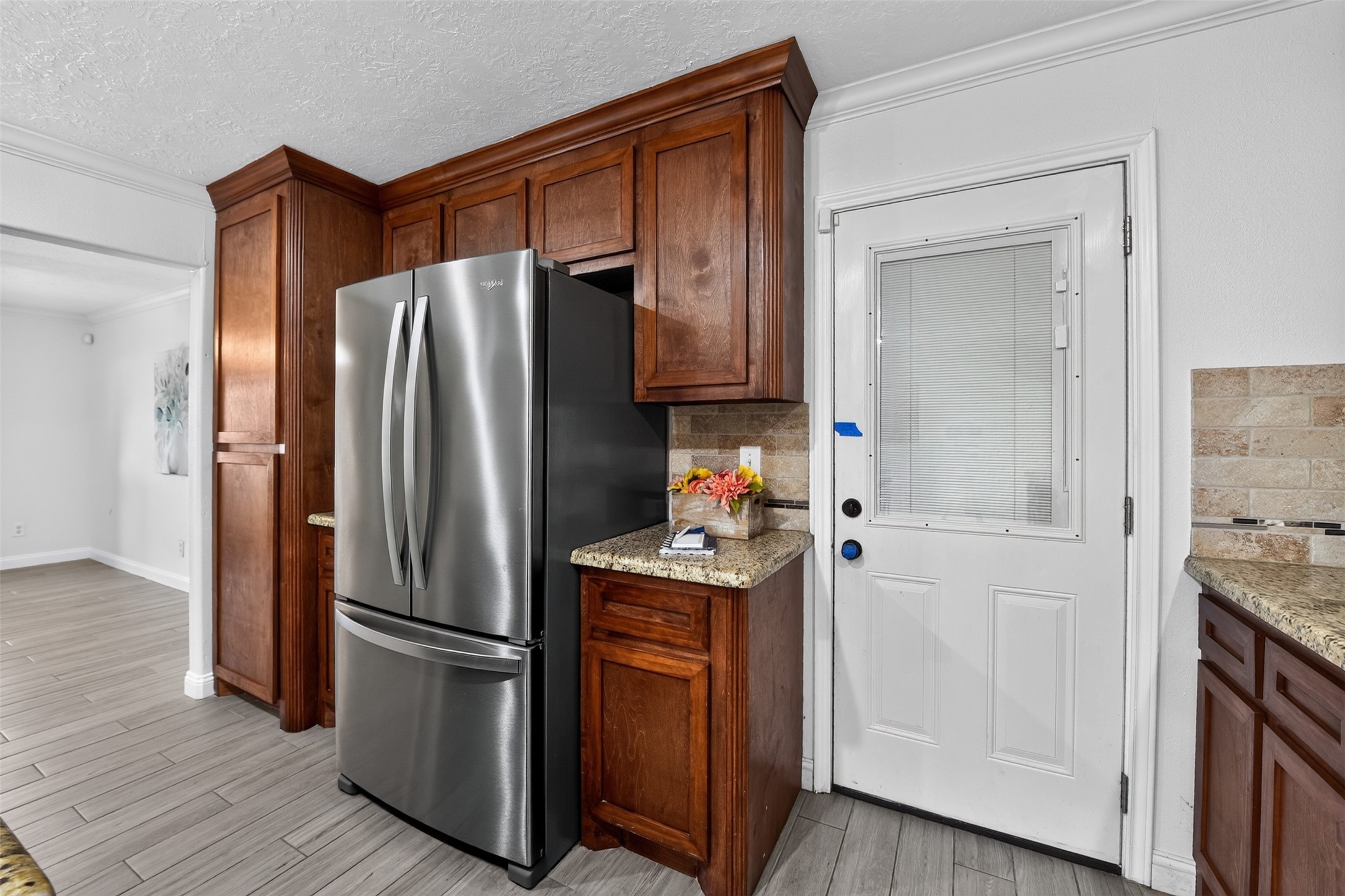 10407 Winding Trail Road La Porte, TX 77571 - Photo 13 of 40 Updated kitchen offers plenty of workspace and storage for everyday cooking and entertaining