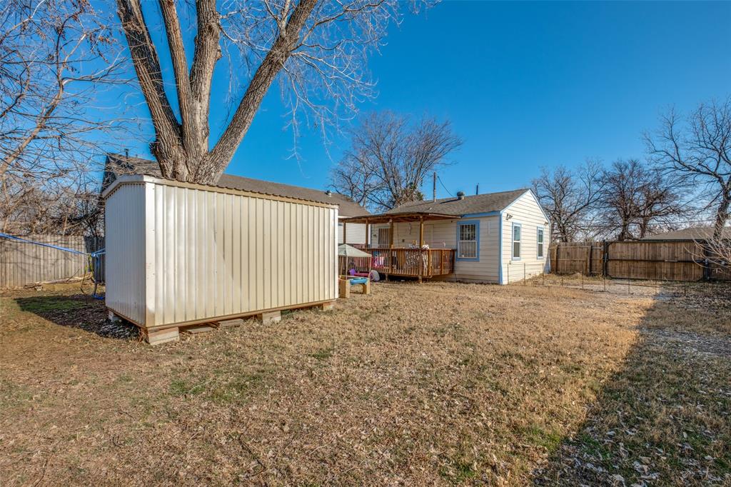4755 Yancy Street Dallas, TX 75216 - Photo 12 of 12 a view of backyard of house