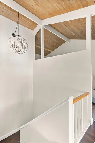 a view of wooden floor