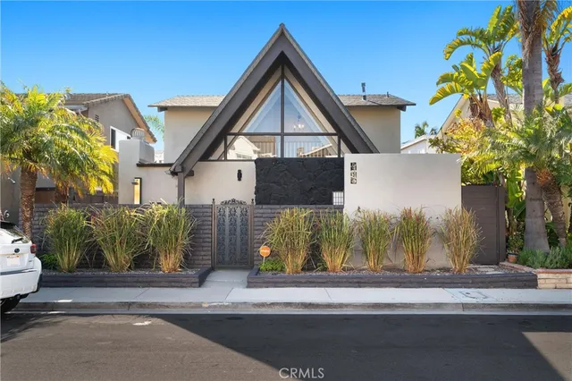 front view of house with a street view