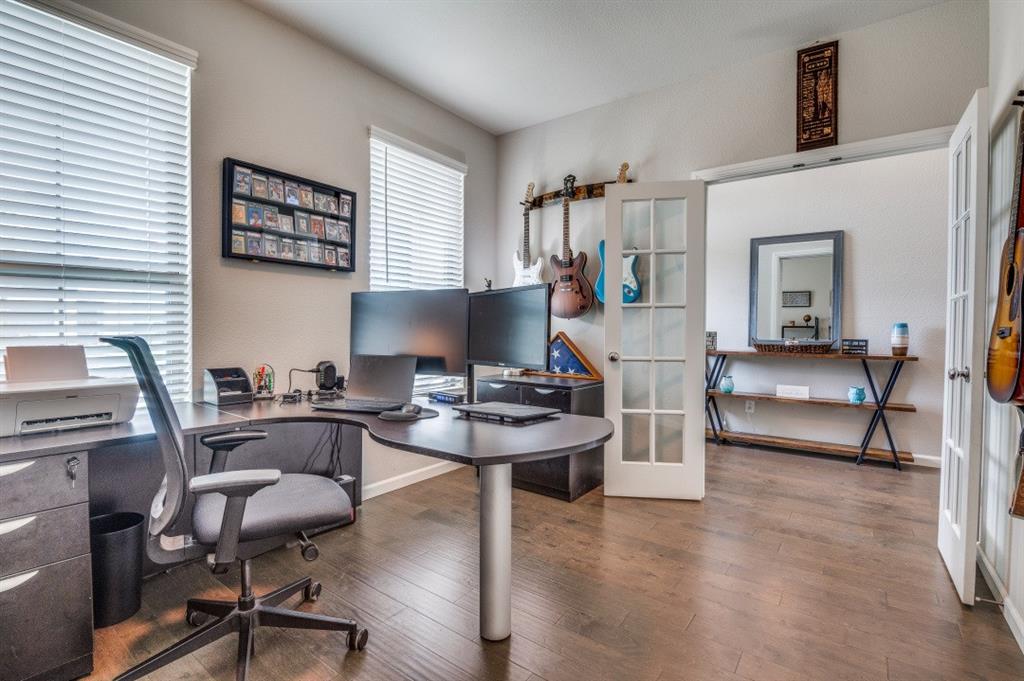 153 Arrow Wood Road Waxahachie, TX 75165 - Photo 6 of 29 Office with french doors
