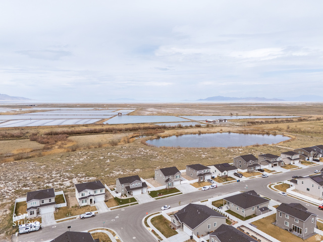 540 Lefty Lane Tooele, UT 84074 - Photo 37 of 48 Aerial view of residential area with a water and mountain view