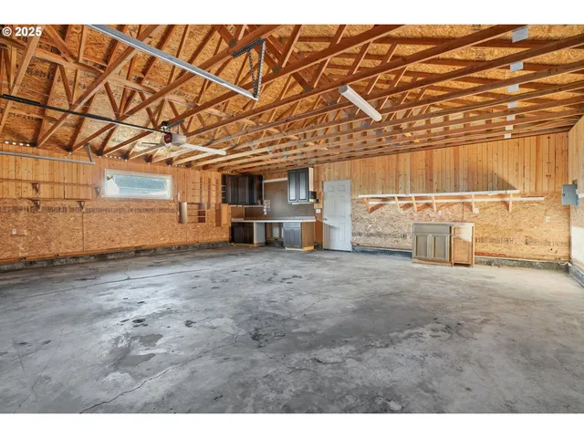 a view of a room with storage and utility