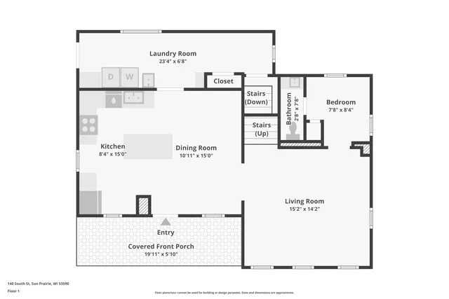 $375,000 | 140 South Street, Sun Prairie, WI 53590