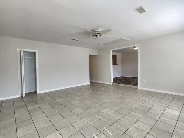 a view of an empty room with window