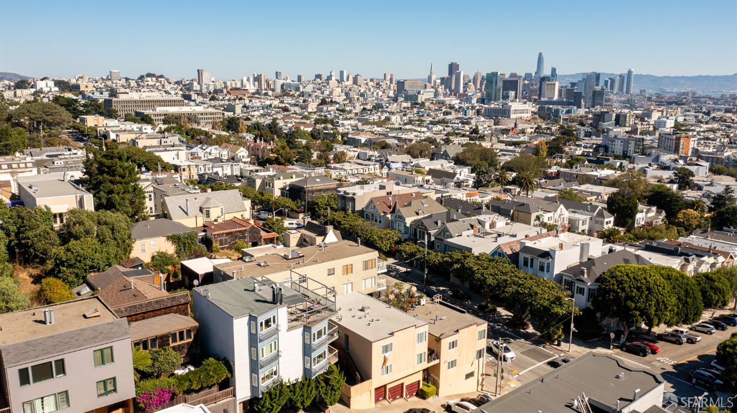 3700 16th Street San Francisco, CA 94114 - Photo 3 of 5 an aerial view of multiple house