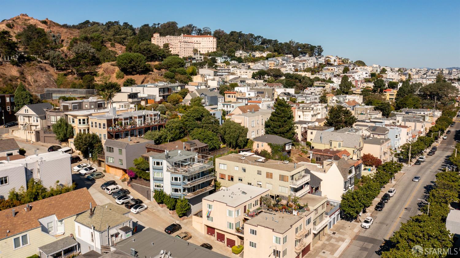 3700 16th Street San Francisco, CA 94114 - Photo 4 of 5 an aerial view of multiple house
